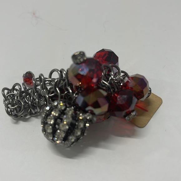 red and Silver Bracelet - Picture 3 of 7